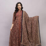 Cotton  Gown +dupptta