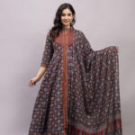 Cotton  Gown +dupptta